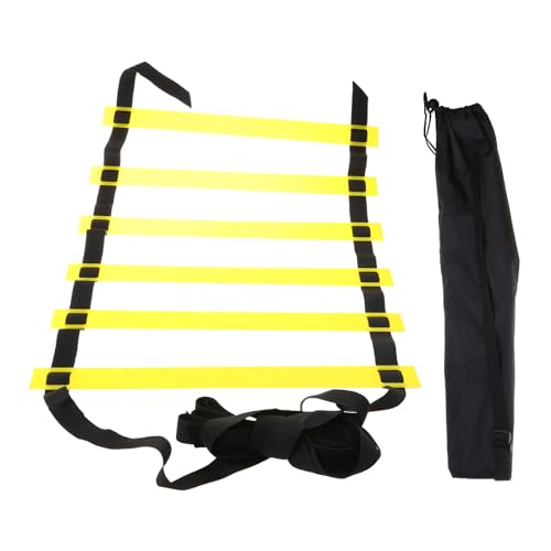 Agility Speed Ladder Soccer Ball Football Flexibility Training and Carry Bag for Adults Sport Equipment Set Football Exercise - color: 3 meters 6 knots