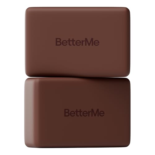 BetterMe Yoga Blocks Set of 2 – High Density Foam Yoga Blocks for Stretching, Pilates & Workouts – Lightweight Non-Slip Exercise Blocks for Flexibility & Balance