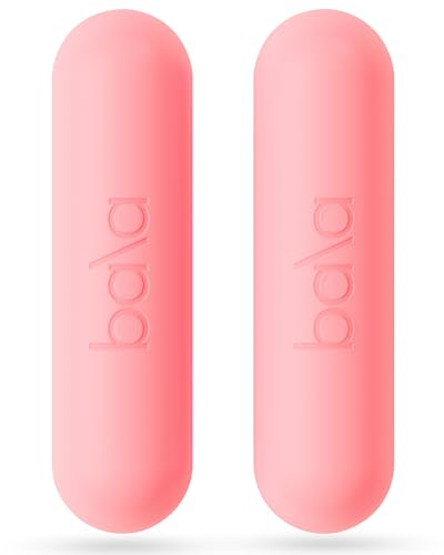 Bala Bars Dumbbell Set for Women & Men - Set of 2 Bars Designed for Walking, Strength Training, HIIT, Boxing & Aerobics - Hand Weights for Working Out at Home