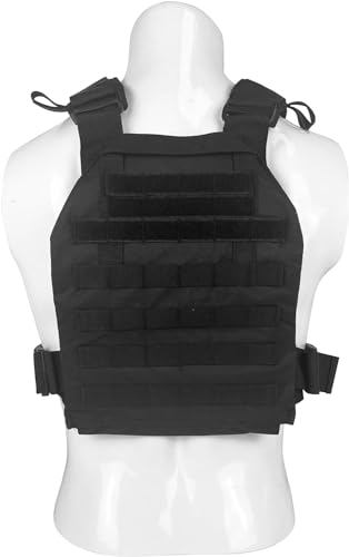 Tactical Adjustable Weighted Vest for Men and Women WODs, Strength Endurance Training Fitness Workouts Running - Quick Release, Molle System