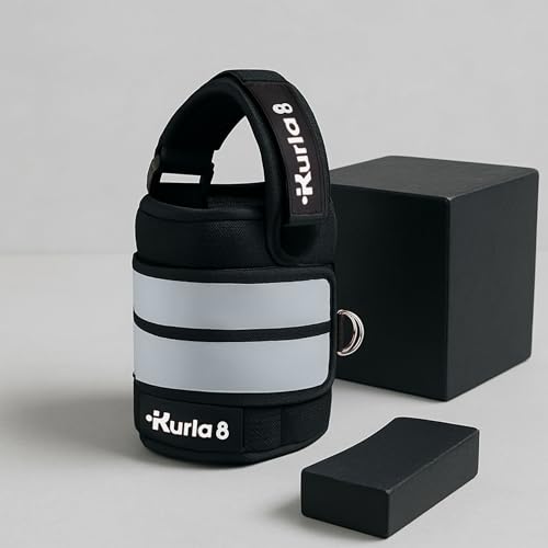 Ankle & Wrist Weights – 8/16/20/30 lbs Pair (4–15lbs - Each) | Dual Adjustable Secure Strap System | Patented Design | Ideal for Home Workouts, Pilates, Yoga, Glute Training - size: 08 lbs each (16 lbs pair)