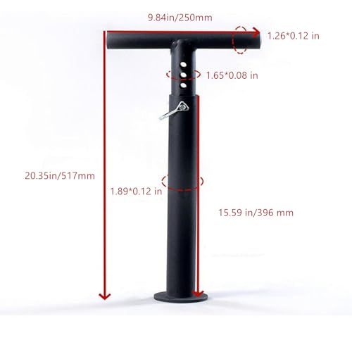 Adjustable Kettlebell Handle for 2“ Weight Plates