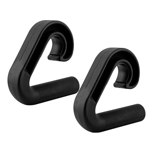 Neutral Grip Pull Up Handles Attachment for Pull up Bars, Barbells & Resistance Bands, Ergonomic, Portable, Durable Handles with Non-Slip Design for Home Gym