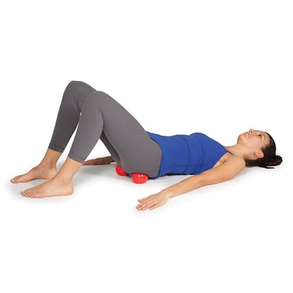 OPTP Franklin Method Mini Smooth Ball Set (Pair) - Massage Balls for Tight Muscles and Fascia - Targeted Back and Neck Massage, Shoulder, Neck, Hip, and Foot Massager Ball Set