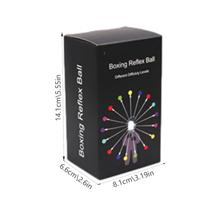 Erice Boxbollen, Boxing Reflex Ball for - React Reflex Balls on String with Headband, boxbollen Original - Improve Hand Eye Coordination, Punching Speed, Fight Reaction, pornographic