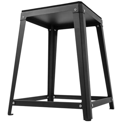 Plyometric Platform Box 12/18/24/30 Inch Steel Fitness Exercise Jump Box for Home Gym Plyometric Jumping Exercise Fit Training - style: Black 3-piece set