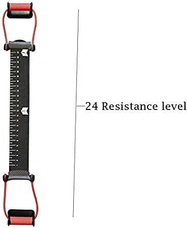 metaball Stable Push Up Bars Resistance Band Power Push Up Plus with 24 Resistance Levels Training Back, Shoulder, Chest and Arm Muscles Equipment