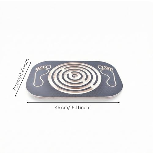 Kids Balance Open-Ended Learning Wooden Balance Board Wooden Wobble Board for Children