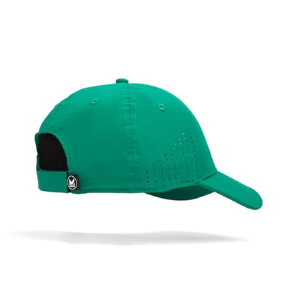 MISSION Cooling Vented Performance Hat Unisex Cap for Workouts, Golf & Running, Sweat & Water Activated Technology - color: Lush Meadow