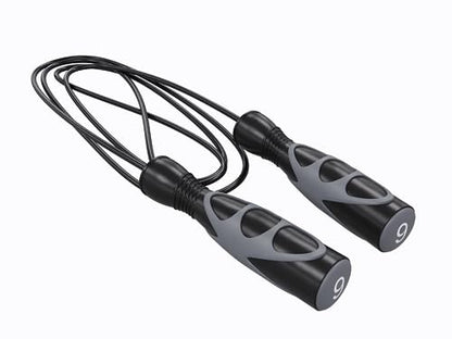 Power Systems Elite Jump Rope - Premium Vinyl & Radial Ball for Max Rotation - size: 9'