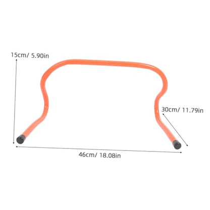 4pcs Sports Agility Hurdles Plastic Training Equipment for Speed and Coordination Drills for Boys and Girls and Athletes Height for Soccer Practice and Fitness Training