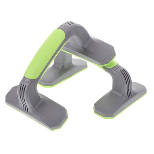 YARNOW Pushup Stands for Home Workout Equipment Non Slip Handles for Strength Training Safe and Reliable Grip - color: Green