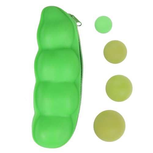 Silicone Massage Lacrosse Balls Set - Small Hard Myofascial Release Balls for Feet, Hands, Neck, Yoga, Deep Tissue Muscle Mobility Massage (4-Pack)