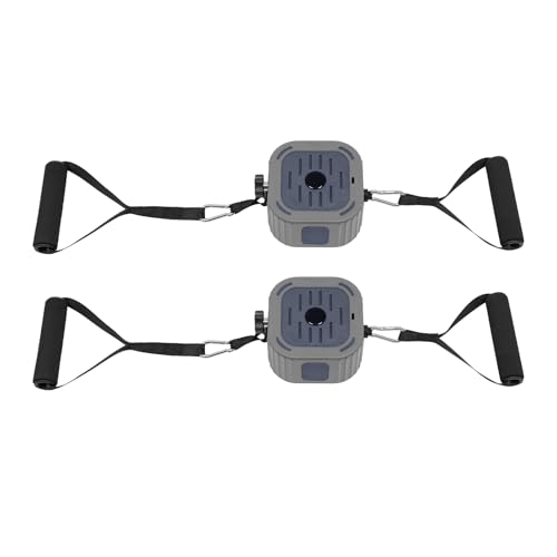 Adjustable Resistance Band Portable Workout Bands with Adjustable Design Exercise Equipment Cable Machine for Private Home Use, Offices, Business Trips