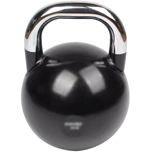 Kettlebell Weights Fitness Steel Competitive Kettle Bells, Muscle Training Dumbbells for Men and Women, Flat Bottom, Gym Exercise Equipment(8kg)