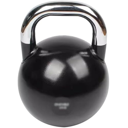 Kettlebell Weights Fitness Steel Competitive Kettle Bells, Muscle Training Dumbbells for Men and Women, Flat Bottom, Gym Exercise Equipment(18kg)