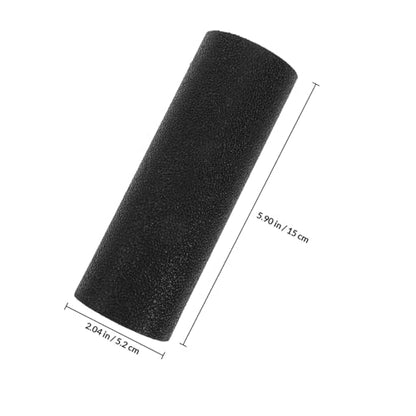 Balacoo Compact Foam Roller for Muscle Massage, Lightweight Hollow Exercise Cylinder for Fitness, Black Massage Tube for Deep Tissue Relaxation and Physical Therapy