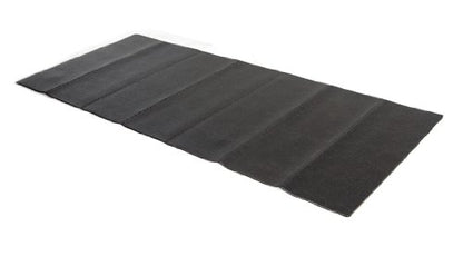 Stamina Fold-to-Fit Folding Equipment Mat (84-Inch by 36-Inch), Black | Fold-to-fit equipment mat helps protect floors during workouts