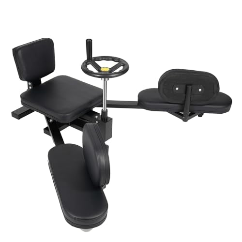 Leg Stretcher Machine, 3 Bar Split Machine for Flexibility, Stretching Workout Machines w/200° Stretch, Leg Spreader Training for Ballet, Yoga, Dance Home Gym, Black