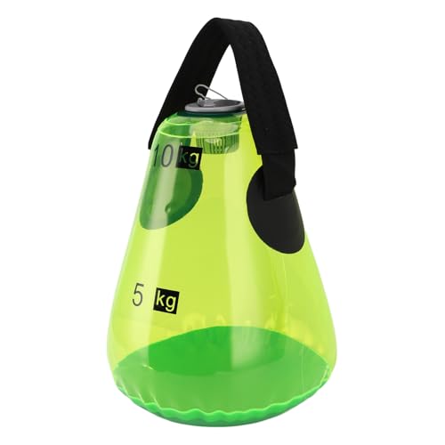 Generic Water Filled Kettlebell, Adjustable Water Weight Bag for Home Gym Fitness Training, with Durable PVC Material for Muscle Workout, Up to 10kg Capacity