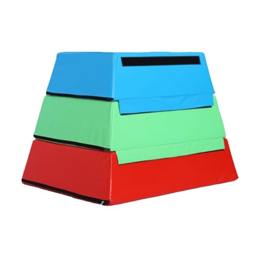 LICOME Jump Box Fitness Training Equipment Foam Enhanced Box Suitable for Stackable Soft Foam Jump Box Family Gym and Children's Exercise Jump Box