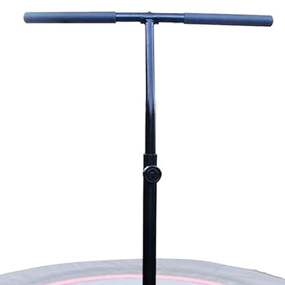 Leaps & ReBounds: Adjustable Stabilizer Bar - Fits All L&R Fitness Trampolines - Grippable & Cushy Foam Handles - Easy Assembly, Slips Over Existing Legs - Trampoline Sold Separately