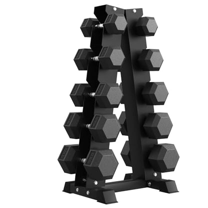 Hex Dumbbell Sets with Rack, 85-560lb Dumbbell Weight Set & Storage Rack - size: 320lb (15, 25, 30, 40, 50lb)x2& Rack