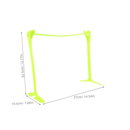 UKCOCO Foldable Adjustable Height Agility Training Hurdle Portable Multi Sport Equipment for Soccer Football and Athletic Drills Enhances Speed and Coordination