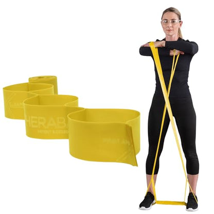 THERABAND CLX Resistance Band with Loops, 5-Foot Band