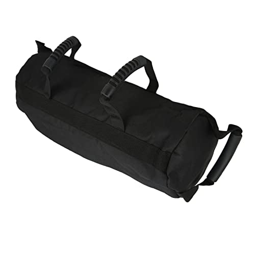 Adjustable Weight Sandbag for Workout, Weightlifting Sandbag with 6 Handles, Heavy Duty Training Sandbag Made of 900D Oxford Cloth, Perfect for Home Gym Fitness and Outdoor Exercis