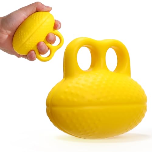 Fanwer Finger Exerciser Hand Squeeze Ball, Hand Grip Strength Trainer Build Hand, Finger and Wrist Strength, Finger Extension Exerciser for Rehab, Arthritis, Carpal Tunnel
