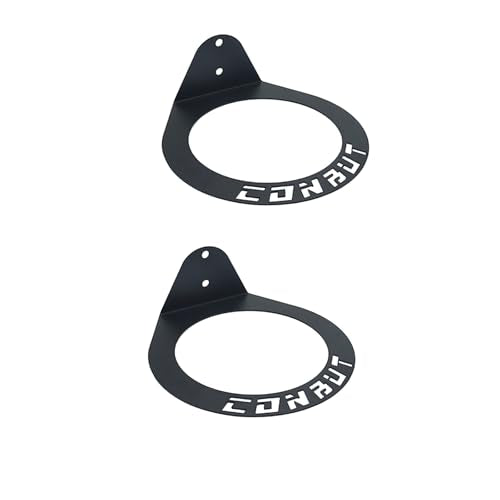 Medicine Ball Rack Exercise Ball Holder Wall Mount, Wall Ball Storage for Gym Sports Garage Home Commercial Accessory 8.8 Inch Inside Diameter - color: Black