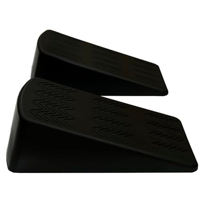 Squat Wedge Block Pairs, YOGA Pilates Block Slant Board Calf Stretcher, Exercise Ramps for Weightlifting, Squat Wedges, Home Gym, Weight Lifting & Yoga