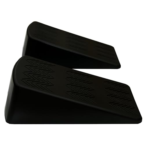 Squat Wedge Block Pairs, YOGA Pilates Block Slant Board Calf Stretcher, Exercise Ramps for Weightlifting, Squat Wedges, Home Gym, Weight Lifting & Yoga