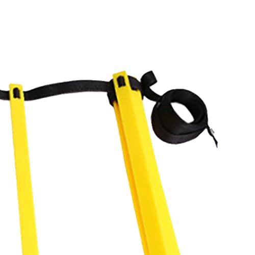 Agility Ladder Footwork Exercise Ladder Speed Training for Sports with Portable Design for Football Basketball Tennis Soccer Fitness Home Gym - size: 4 Meters and 8 Rung