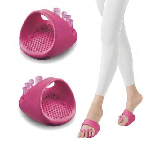 Foot Arch Trainer for Plantar Fasciitis, Extra Wide Toe Splay Stretcher & Ankle Strengthener, Heavy Duty Flat Feet Arch Support for Women, Pilates Posture Corrector