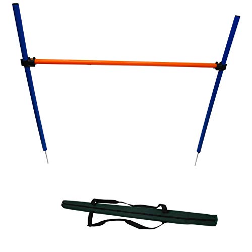 Trademark Innovations Dog Agility Training Equipment Hurdle Bar