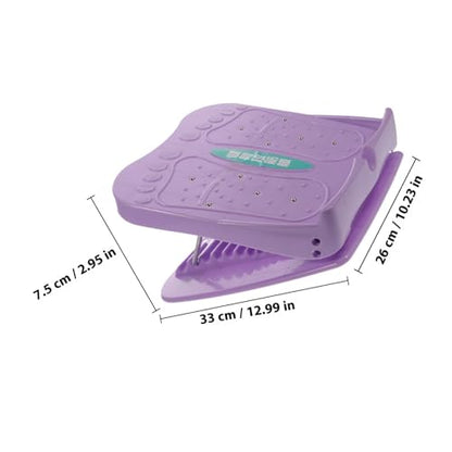 Portable Slant Board Calf Stretching Exercise Tool Plastic Incline Fitness Pedal for Home Leg Workout and Balance Training