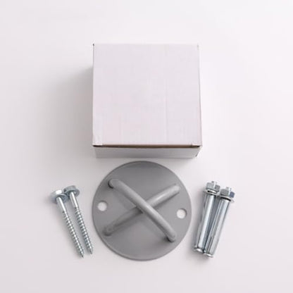 Wall Mount Bracket for X, Yoga Ceiling Mount Suspension Straps for Gymnastic Rings and Aerial Yoga Swing
