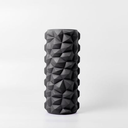 Foam Roller 13″ -Compact Massage Roller for Hands, Feet & Legs, Deep Tissue Relief, Travel-Friendly, Small EVA Muscle Roller (Black) - color: Black