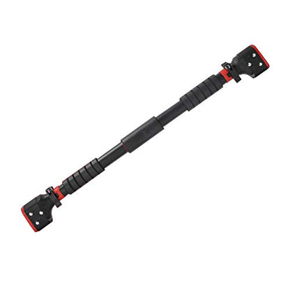 Pull Up Bar for Doorway, No Screws Required Chin Up Bar Adjustable Width with Locking Mechanism, Curved Base Safe and Stable for Home Exercise Fitness Strength Training& 200 KG