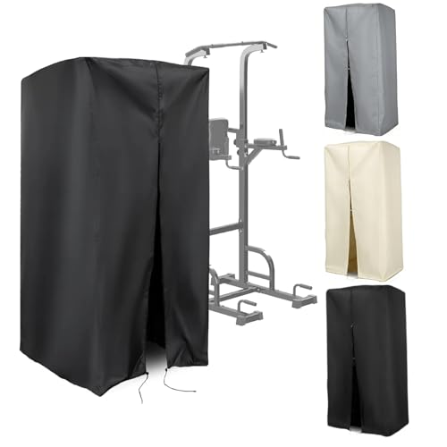 Protective Cover for Pull Up Bar Station, Waterproof& Dustproof Cover- Customizable Size, Shape & Accessories for Patio,Garage,Garden,Home (Black/Grey/Beige) - color: Customized