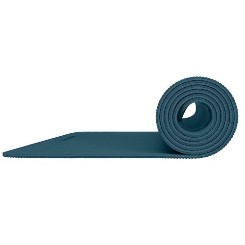 Retrospec Zuma Yoga Mat 6mm Thick Non-Slip TPE Exercise Mat | Cushioned Workout Mat for Yoga Pilates and Home Stretching | 72 x 24 with Carrying Strap
