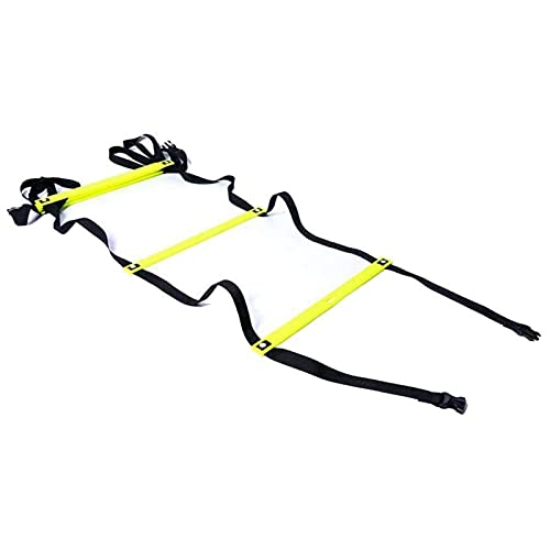 4M Agility Ladder for Speed & Footwork Training - Perfect Equipment for Boxing, Football, Lacrosse & Ice Hockey - Enhance Agility & Fitness Performance (4M) - size: 4M