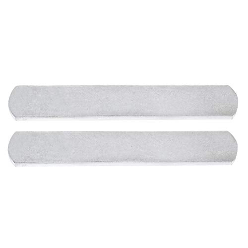 FLEXMAN 2Pcs Weighted Vest Steel Plates, Adjustable Wrist Weights, Stainless Steel Removable Ankle Weights Plated Steel Plates - size: 15cm length