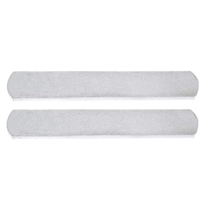 FLEXMAN 2Pcs Weighted Vest Steel Plates, Adjustable Wrist Weights, Stainless Steel Removable Ankle Weights Plated Steel Plates - size: 15cm length