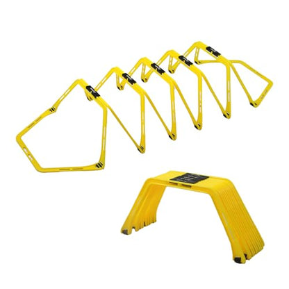 Hex Agility Rings for Speed Training & Agility Footwork Training Speed Hurdles Ladder - size: 6 RING