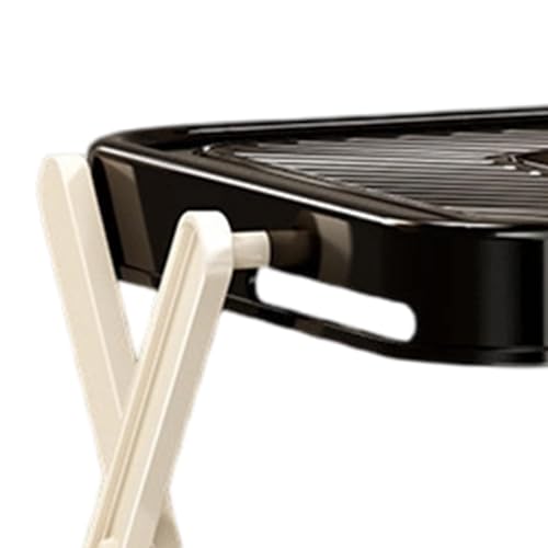 Multi-Tier Prep Tray Rack Foldable Space Saving 3 Tier - color: Black