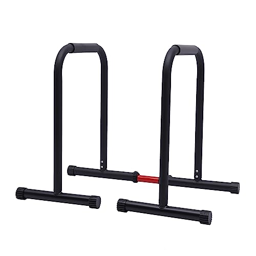 440lbs Adjustable Dip Bar, Heavy Duty Calisthenics Dip Station with Adjustable Parallel Dip Bars, Home Dip Stand Body Press Bar Parallel Bars Dip Equipment for Calisthenics, Strength Training