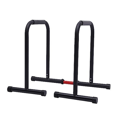 440lbs Adjustable Dip Bar, Heavy Duty Calisthenics Dip Station with Adjustable Parallel Dip Bars, Home Dip Stand Body Press Bar Parallel Bars Dip Equipment for Calisthenics, Strength Training